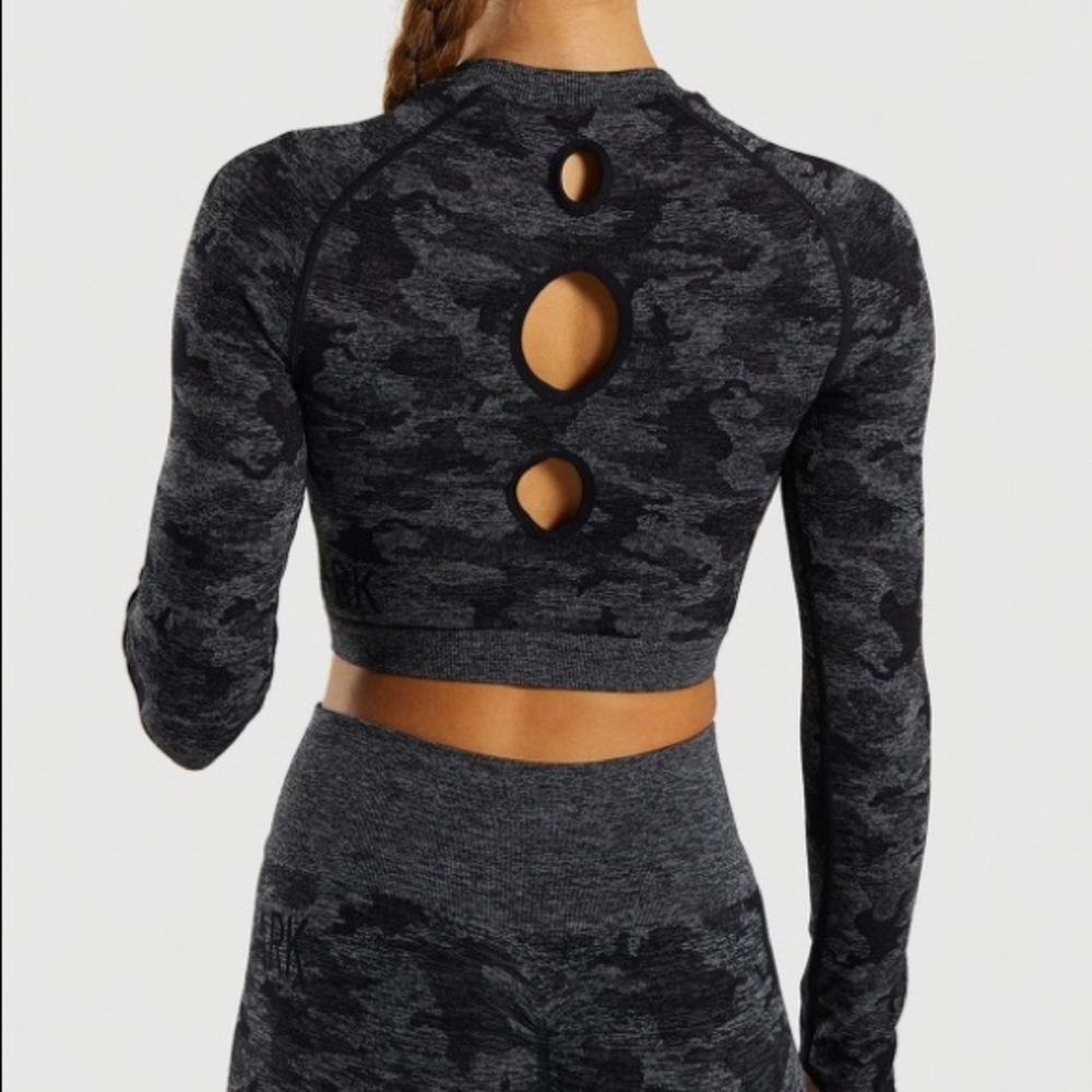 Gymshark Camo Long Sleeve